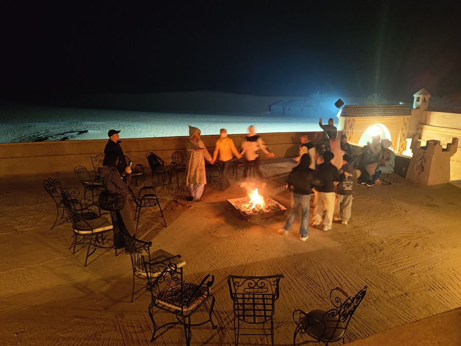 Traditional Berber Music Under the Stars
